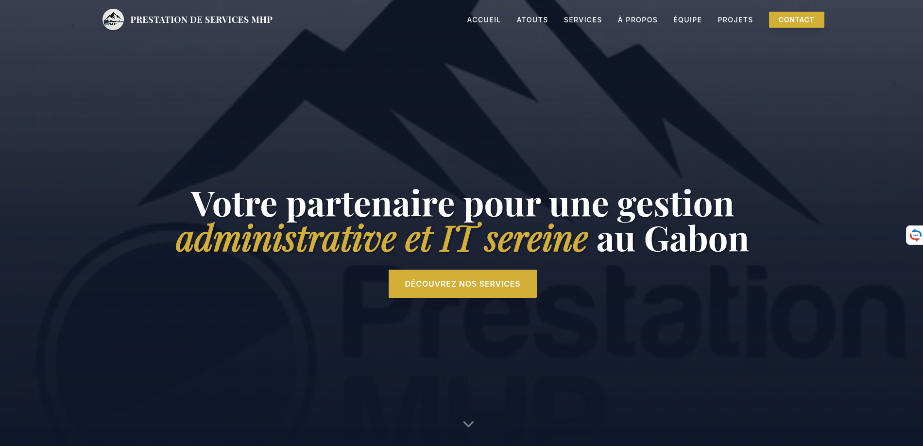 creation du site mhp